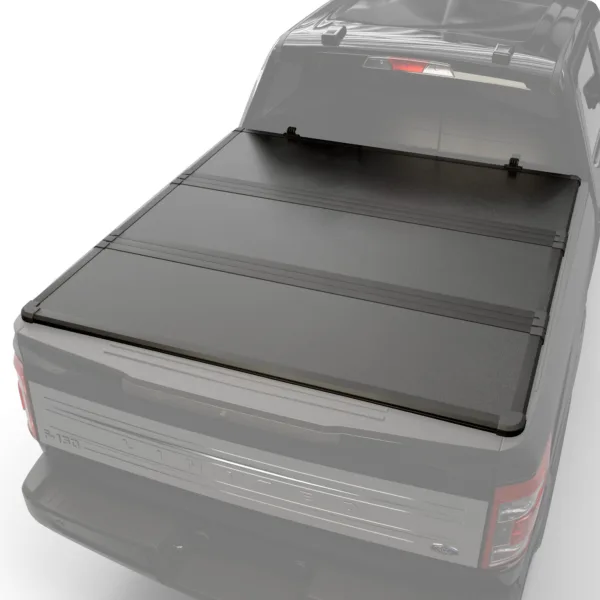 Hard Tri Fold Tonneau Cover Fits 2015 - 2026 Ford F-150 | F150 Lightning  5'5" Bed (66")