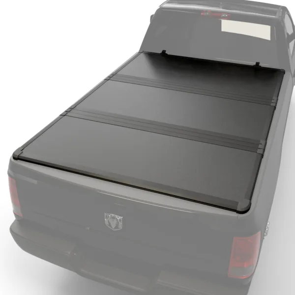 Hard Tri Fold Tonneau Cover Fits 2002 - 2026 Dodge Ram 1500  (2003-2026) 2500&3500 8FT Long Box w/o Rambox