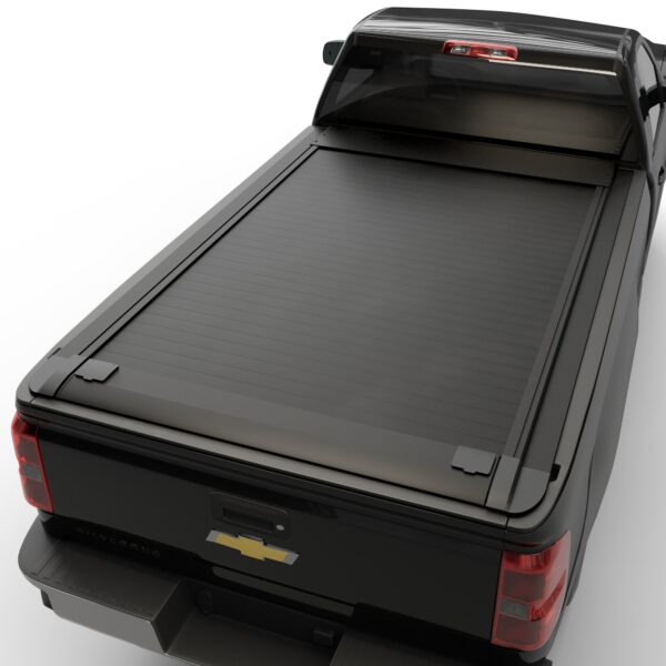 Retractable Hard Tonneau Cover Fits 2020 - 2026 Chevy/GMC Silverado/Sierra 2500/3500 HD New Body Style  6.9FT Bed (82.2")