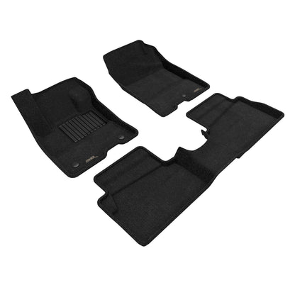 3D Custom Fit ELEGANT Floor Mat (BLACK) For FORD MAVERICK 22-24 - Full Set - L1FR14404709