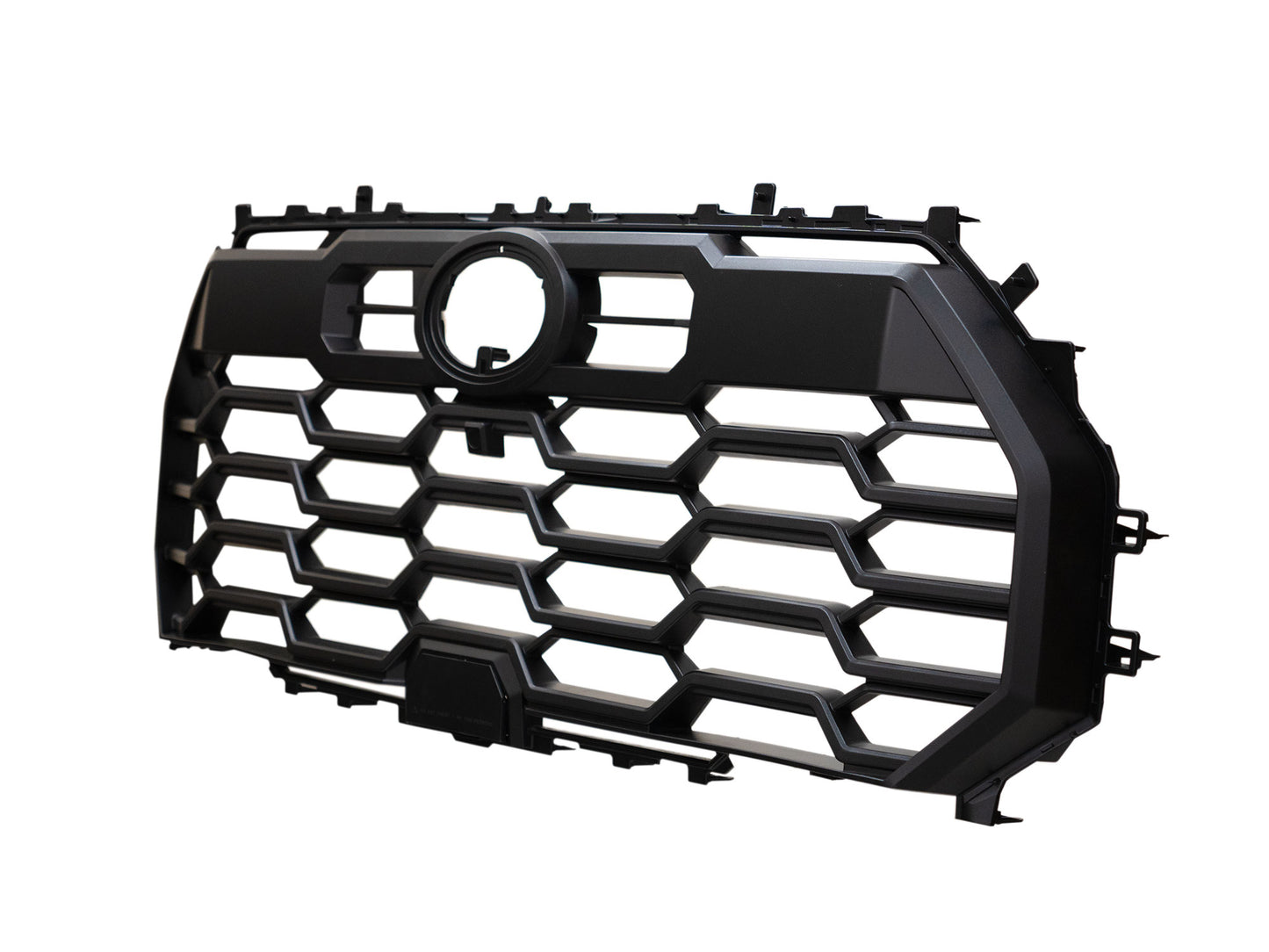 TGN Matt Black Front Grille w/ LED Light Fits 2022-2025 Toyota Tundra - GRL-22TDR-010