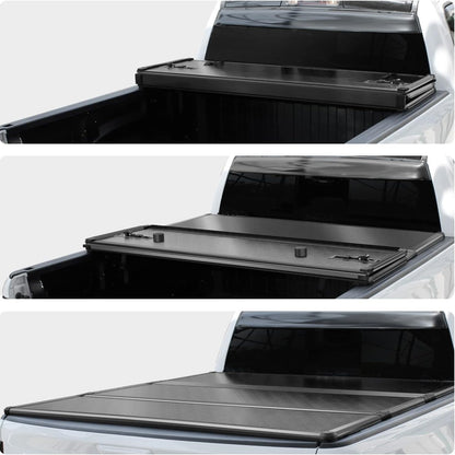 TGN Tri Fold Tonneau Cover for  2015 - 2025 F150 5'5" Bed (66") - TGNHTF01Z6