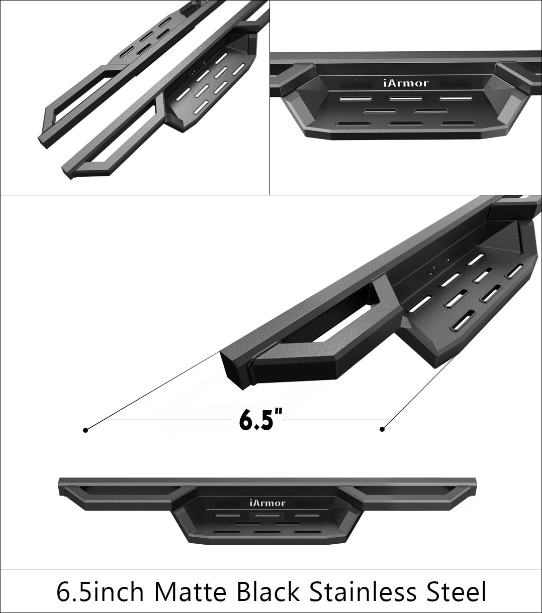 APS Standard Cab Pickup Stainless Steel Nerf Bar ST - IA03NAI6B