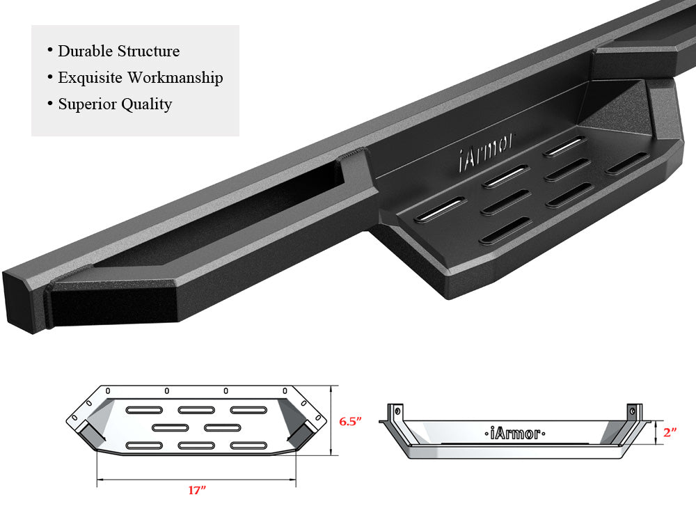 APS Standard Cab Pickup Stainless Steel Nerf Bar ST - IA03NAI6B