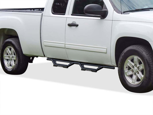 APS Extended Cab Pickup Stainless Steel with 6061 Aluminum Step Pad Nerf Bar M3 - IA03WJJ4B