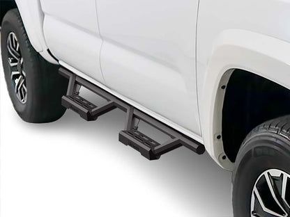 APS Crew Cab Pickup Stainless Steel with 6061 Aluminum Step Pad Nerf Bar M3 - IA20WJE8B