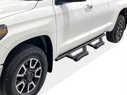 APS Extended Cab Pickup Stainless Steel with 6061 Aluminum Step Pad Nerf Bar M3 - IA20WJI7B