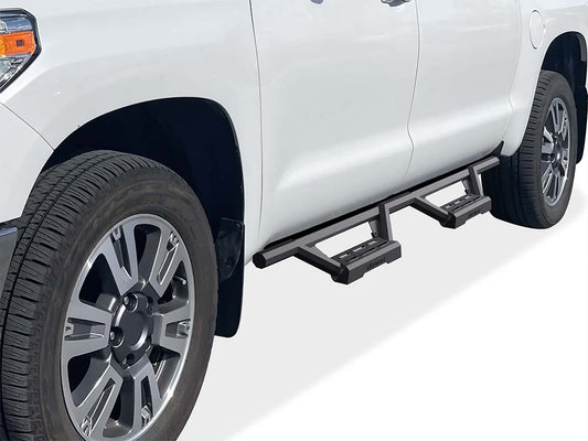 APS Crew Cab Pickup Stainless Steel with 6061 Aluminum Step Pad Nerf Bar M3 - IA20WJI8B