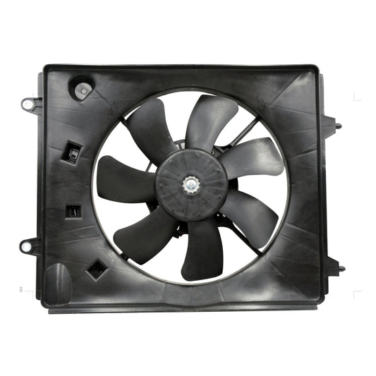 Radiator AC Condenser Cooling Fan Fits 2010-2014 Honda CR-V  Passanger Side 2.4L L4 - TGNHO3120107