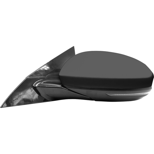 TGN Driver Side View Mirror for 2019-2023 Nissan Altima - Power Operated, Paint to Match, Heated Glass, Turn Signal Light - TGNNI1320313