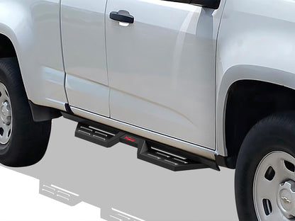 APS Extended Cab Pickup Carbon Steel Nerf Bar DS - WB03DAI8B