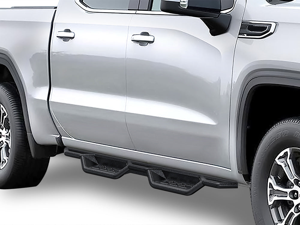 APS Crew Cab Pickup Carbon Steel Nerf Bar - WB03NAG1B