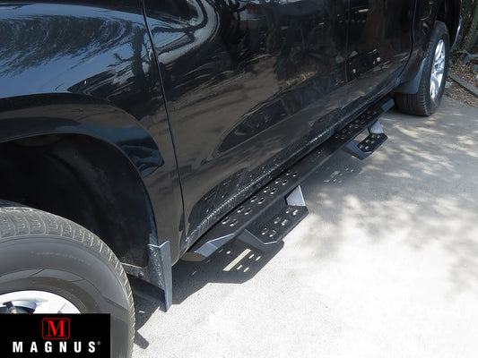 APS Crew Cab Pickup Carbon Steel Nerf Bar RS - WB03RAG1B