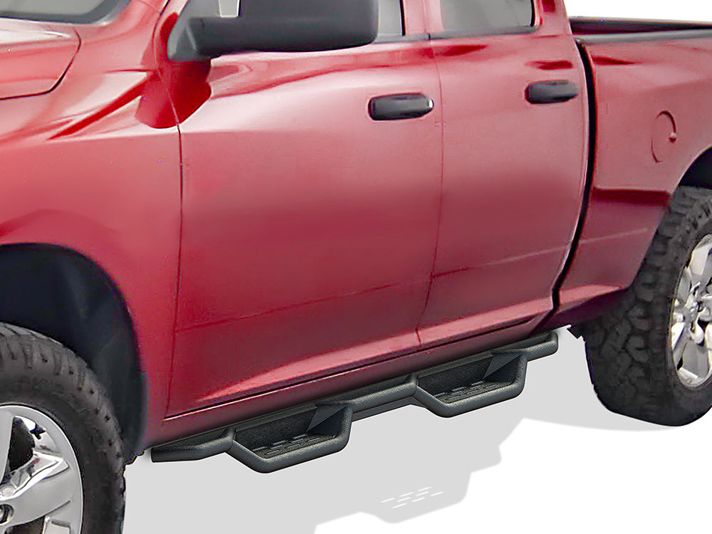 APS Extended Cab Pickup Carbon Steel Nerf Bar - WB04NAG9B