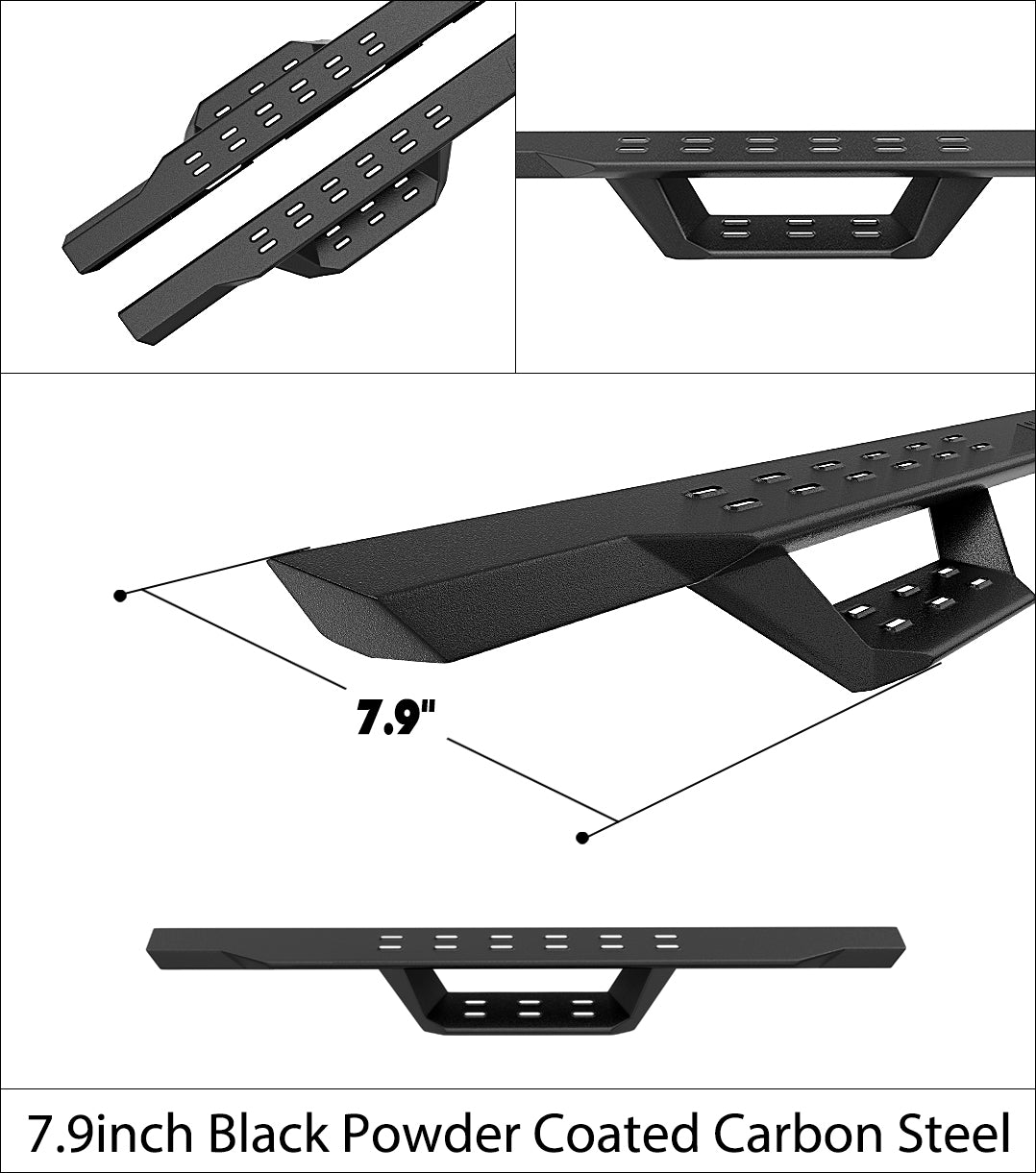 APS Standard Cab Pickup Carbon Steel Nerf Bar RS - WB04RAG8B