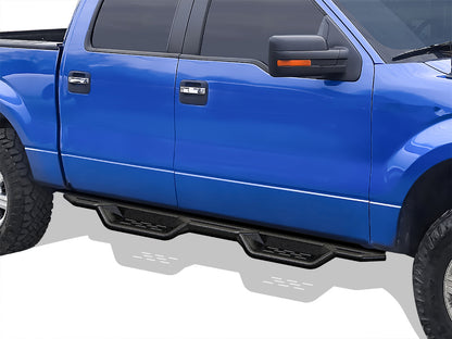 APS Crew Cab Pickup Carbon Steel Nerf Bar - WB06NAG7B