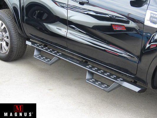 APS Crew Cab Pickup Carbon Steel Nerf Bar RS - WB06RBC9B