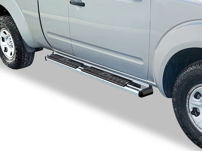 APS Extended Cab Pickup Stainless Steel + PE Step Area Running Board-S Series - WB14SJI4S