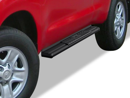 APS Standard Cab Pickup Carbon Steel + PE Step Area Running Board-S Series - WB20SAD0B