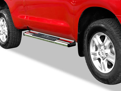 APS Standard Cab Pickup Stainless Steel + PE Step Area Running Board-S Series - WB20SAD0S