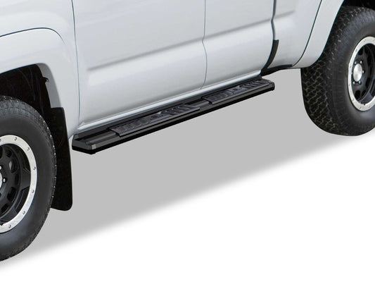 APS Extended Cab Pickup Carbon Steel + PE Step Area Running Board-S Series - WB20SJE6B