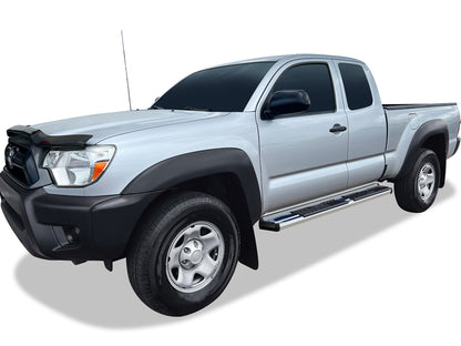 APS Extended Cab Pickup Stainless Steel + PE Step Area Running Board-S Series - WB20SJE6S